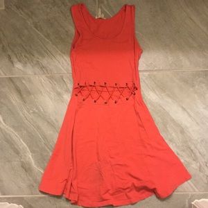 Casual Peach Dress